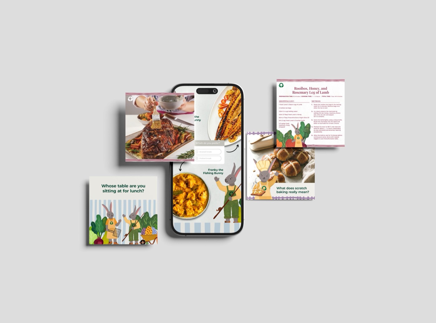 Easter campaign collateral