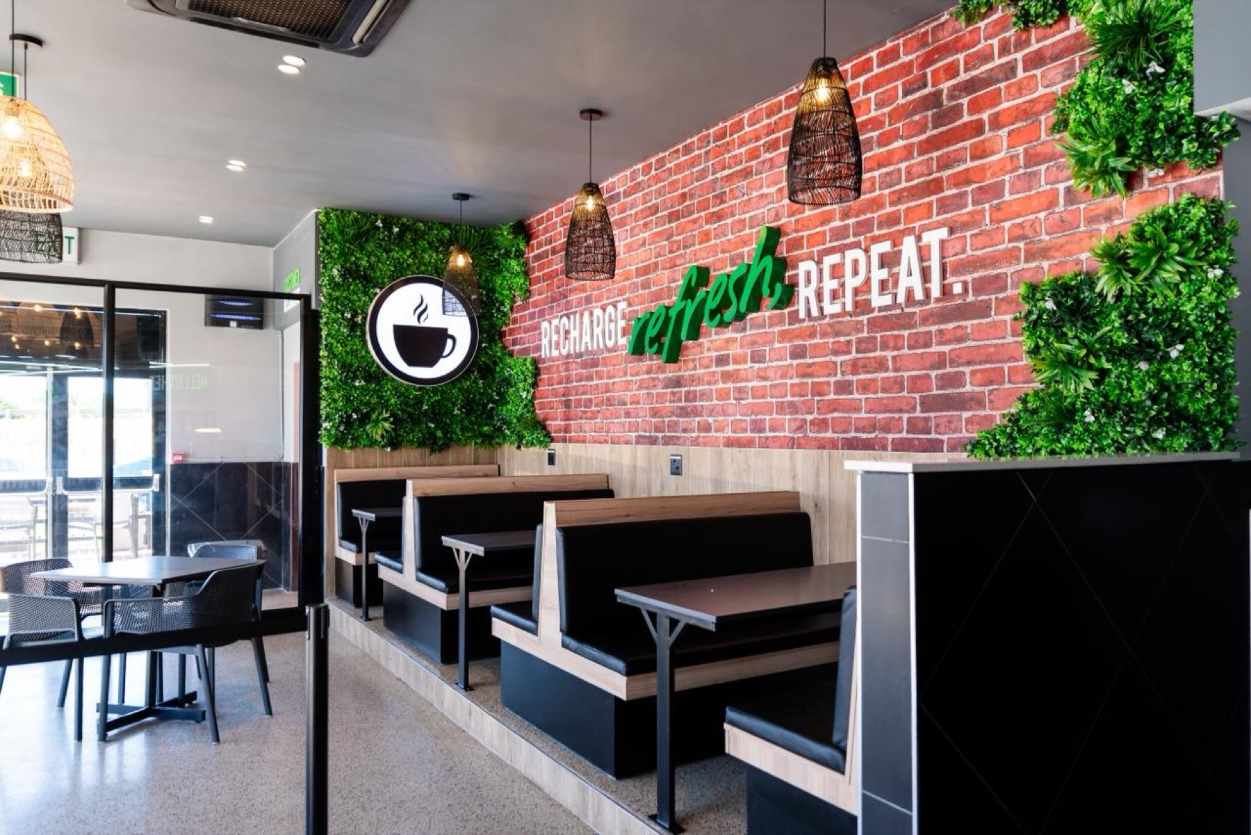 FreshStop Recharge, refresh, repeat seating